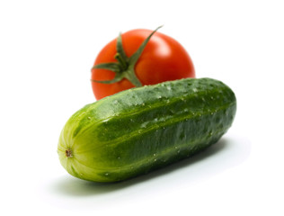 tomato cucumber