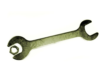 Wrench and nut