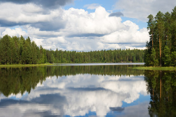 Fototapeta na wymiar Karelski krajobraz