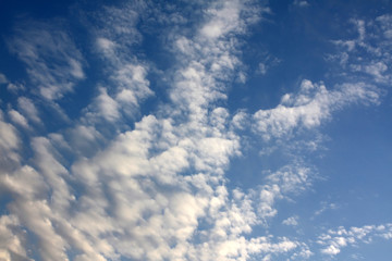 Sky with clouds