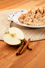 Apple Cinnamon Porridge