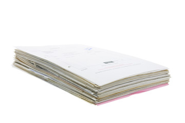 Stack of Business Documents