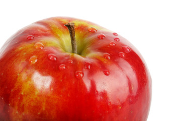 fresh red apple