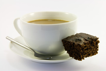 Brownie and Tea