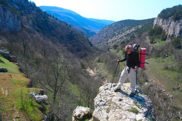 Hiking in the Crimea mountains