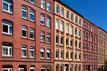 Wohnhaus, Mietshäuser, Hausfassaden, Deutschland, Kiel - 13555154