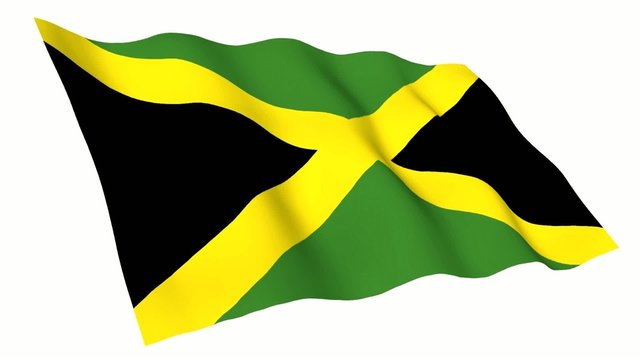 Jamaica Animated Flag