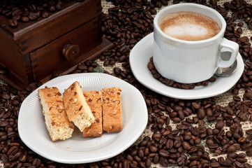 Cappuccino and Biscotti