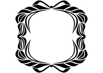Fototapeta premium Abstract decorative frame