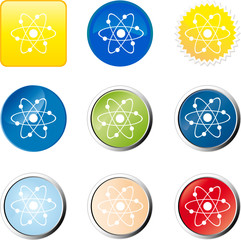 Atom web button