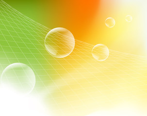 Effective colored background