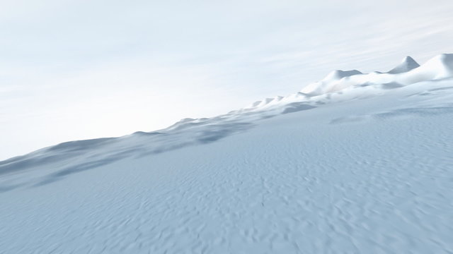 Ice desert