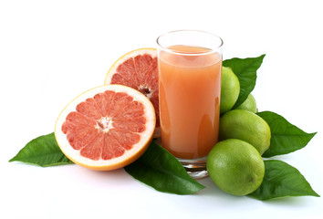Grapefruit , limes and juice.