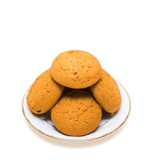 Cakes on plate