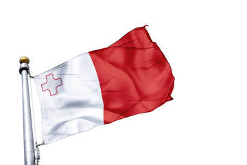 Fototapeta na wymiar drapeau Malte
