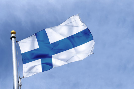 drapeau finlande