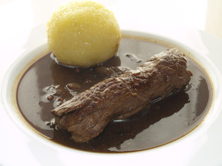 Roulade mit Kloß