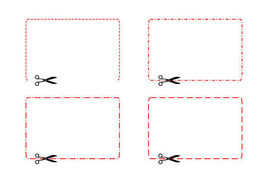 Frames with scissors I