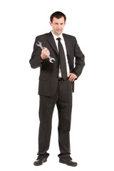 Homme et concept solution