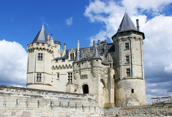 Fototapeta na wymiar Zamek w Saumur