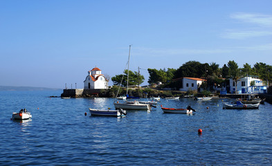 Obraz premium Insel Marathonisi vor Gythio