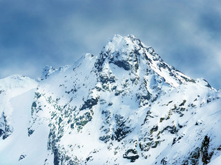 Fototapeta na wymiar Kasprowy Wierch mountain