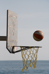 basketball action shot