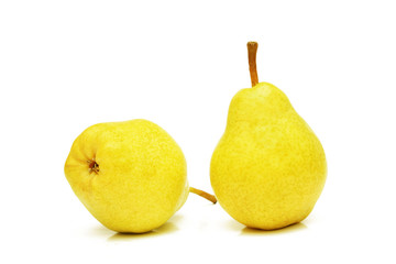 Yellow pears.