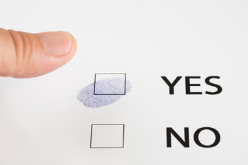 fingerprint & checkbox