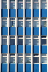 Fenstereihe, Gebäudefassade, Hochhaus, Deutschland