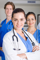 Fototapeta premium medical doctor interns