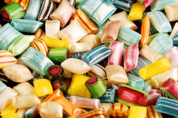 Hard candies background