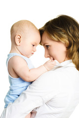 mother with her baby