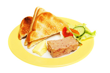 Pate and toast