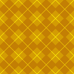 golden gingham pattern