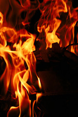 Fototapeta premium Feuer Teufel
