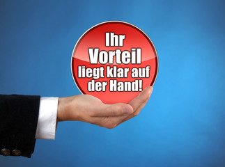 Ihr Vorteil liegt klar auf der HAND