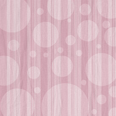 Pink retro shabby background with stripes and circles