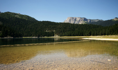 black lake