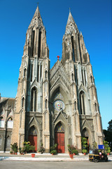 Fototapeta premium St. Philomena's Cathedral, India