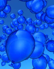 balloons blue