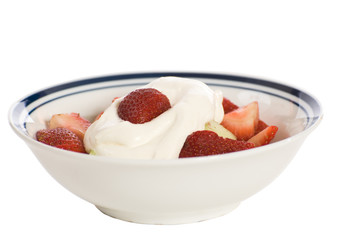 Whipped Cream and Fruit