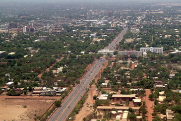vue aérienne ouagadougou