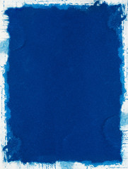 Blue Grunge Paper - 13631333