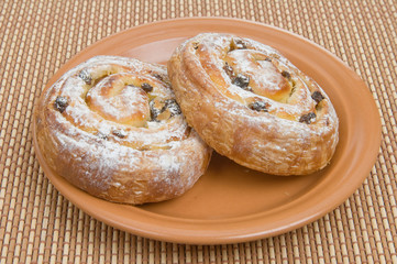 Two sweet buns