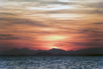 Fototapeta premium tramonto