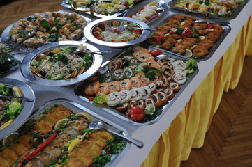 buffet food