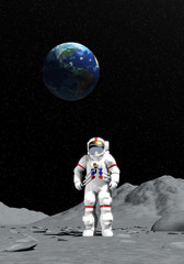 moon astronaut © Luca Oleastri