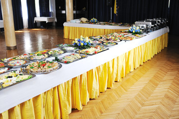 buffet food