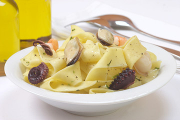 Tagliatelle with Seafood